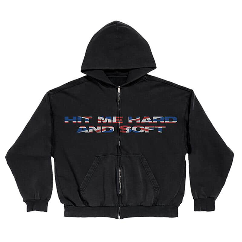 Cotton Oversized 350 GSM Quality Zip Up Sweater Remake FREE SHIPPING