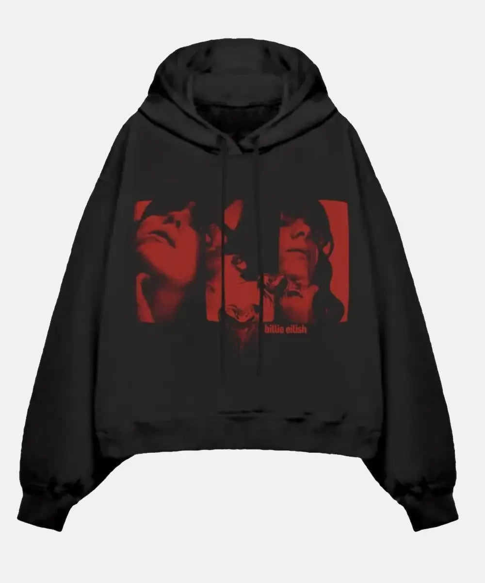 Cotton Oversized Heartbeat Hoodie FREE SHIPPING
