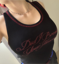 Cotton DID I BREAK YOUR HEART? Tank Top FREE SHIPPING