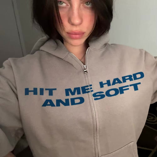 Cotton Oversized 350 GSM Quality Zip Up Sweater Remake FREE SHIPPING