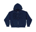 Cotton French Terry Oversized 350 GSM Quality Zip Up Sweater Remake FREE SHIPPING