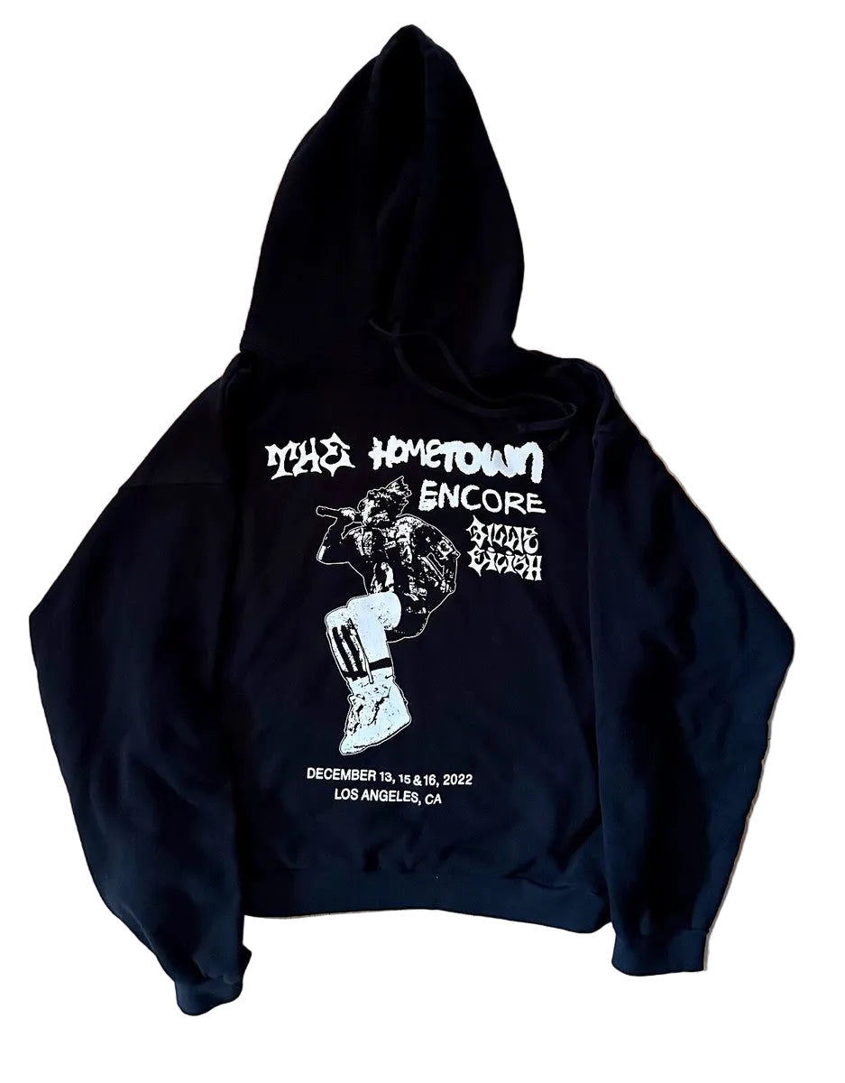 Cotton French Terry Oversized Encore LA Hoodie FREE SHIPPING